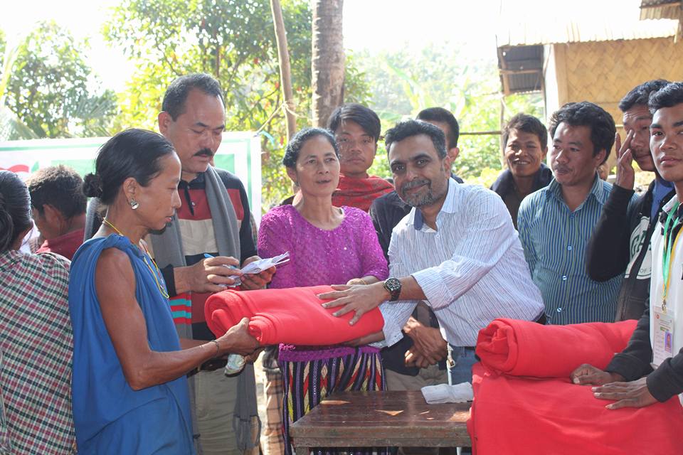লামায় শীতার্তদের পাশে ফাস্ট এইড ফাউন্ডেশন