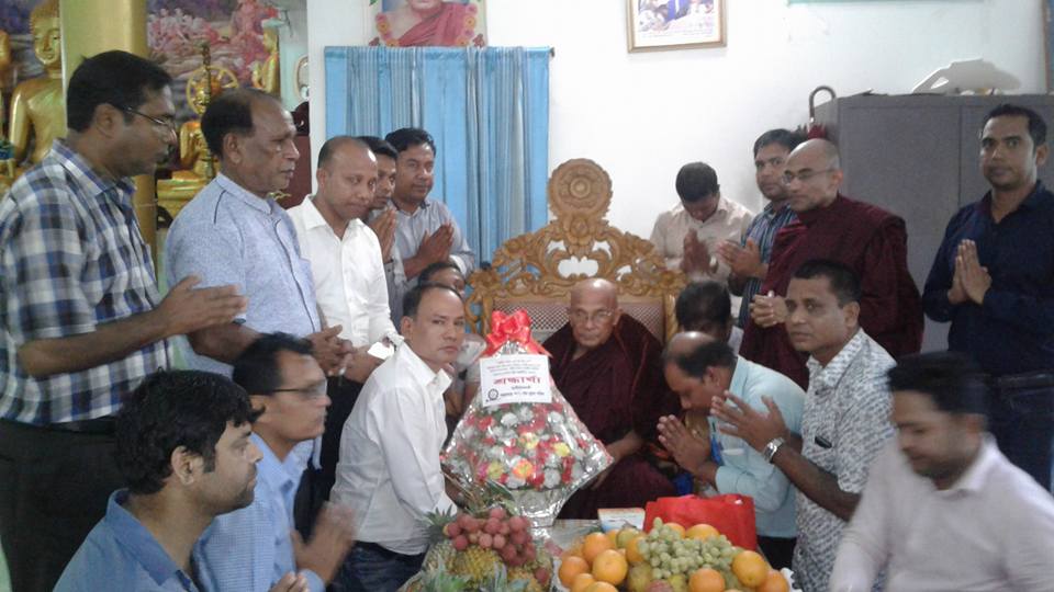 ৮৯ বছরে পা রাখলেন পন্ডিত সত্যপ্রিয় মহাথেরঃ  কক্সবাজার জেলা বৌদ্ধ সুরক্ষা পরিষদের উদ্যোগ