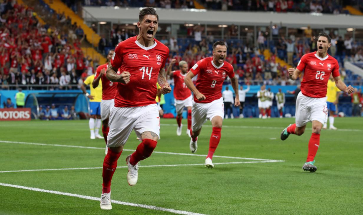 Switzerland hold below-par Brazil