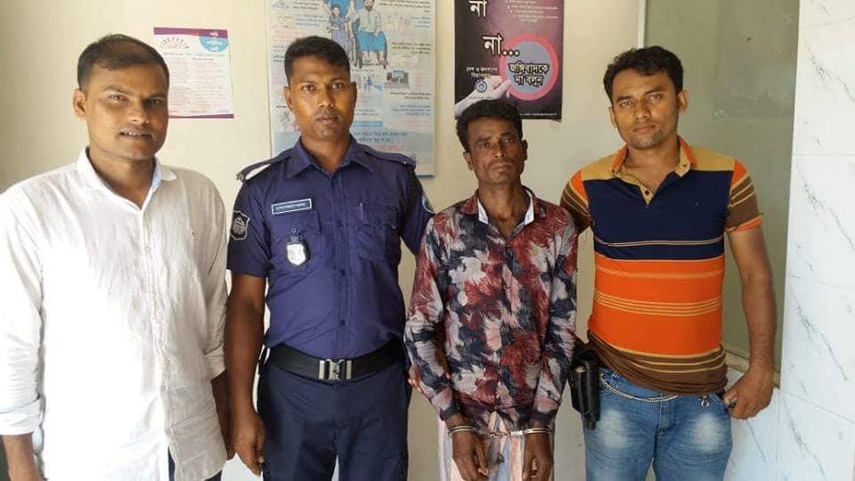আলীকদমে পুলিশী অভিযানে সাজাপ্রাপ্ত আসামী গ্রেপ্তার