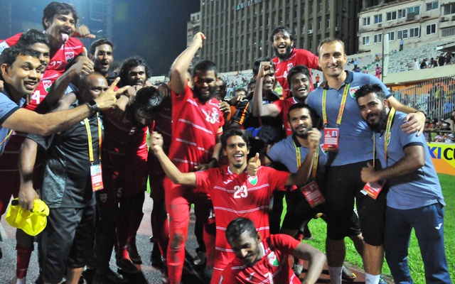 নেপালকে হারিয়ে ফাইনালে মালদ্বীপ