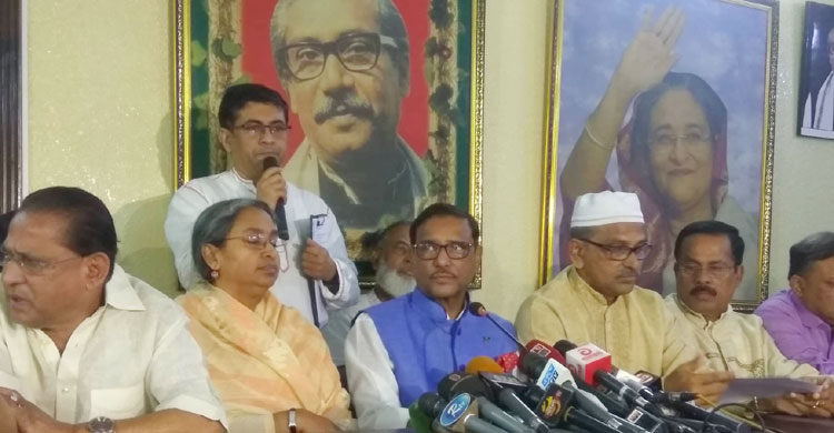 বিএনপির প্রতি কাদেরের তিন প্রশ্ন