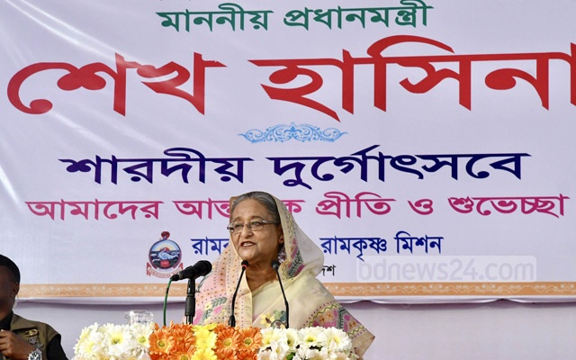 বাংলাদেশ সাম্প্রদায়িক সম্প্রীতির দৃষ্টান্ত: প্রধানমন্ত্রী