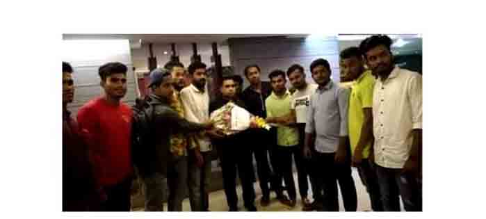 প্রশান্ত ভূষন বড়ুয়ার সাথে সিটি কলেজ ছাত্রলীগের সৌজন্য সাক্ষাত