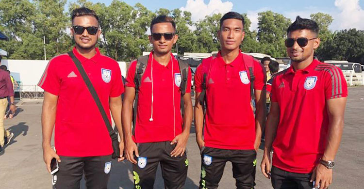 কক্সবাজারবাসীর বাড়তি আকর্ষণ স্থানীয় চার ফুটবলার