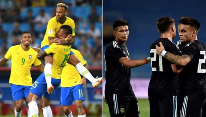 নভেম্বরে মাঠে নামছে ব্রাজিল-আর্জেন্টিনা