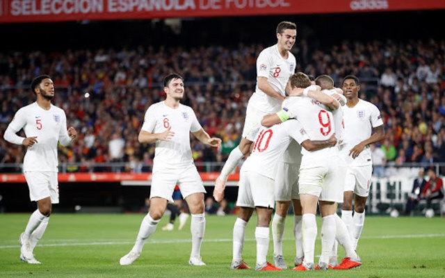 স্পেনকে হারিয়ে মধুর প্রতিশোধ ইংল্যান্ডের