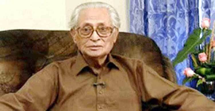 না ফেরার দেশে অধ্যাপক মোজাফফর আহমদ