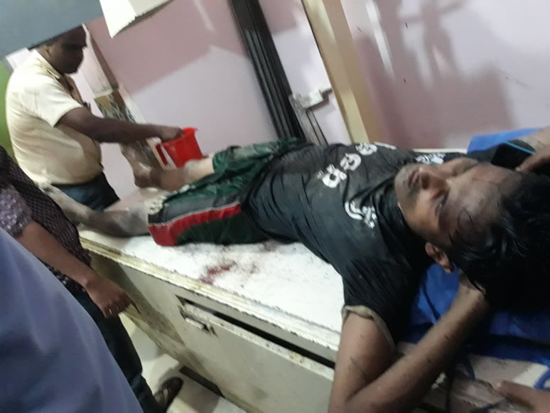 রামুতে বঙ্গবন্ধু ফুটবল টুর্নামেন্টে খেলোয়াড় আহত
