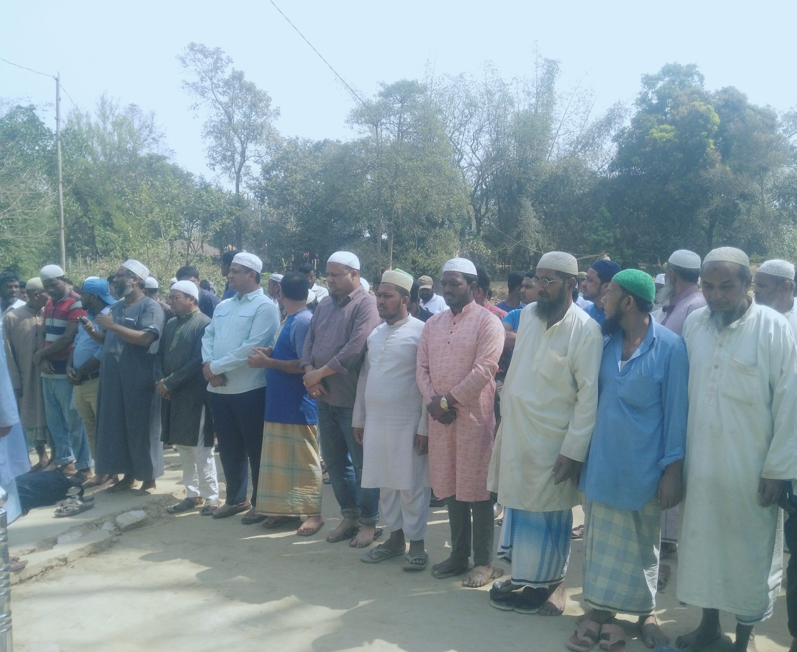 নাইক্ষ্যংছড়ি প্রেসক্লাব সাধারণ সম্পাদকের মায়ের মৃত্যু: জানাজা সম্পন্ন