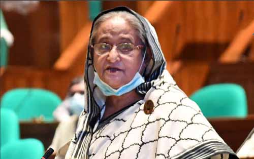 নিজেও মেসেজ পাই, আপা আমার ঘরে খাবার নাই : সংসদে প্রধানমন্ত্রী