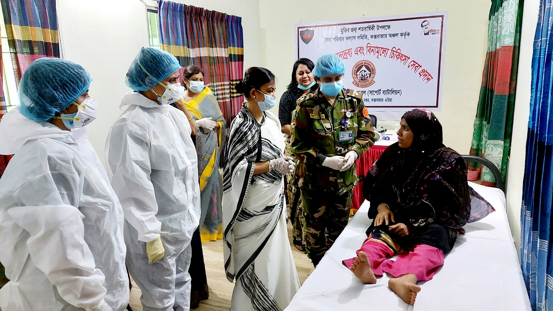 রামুতে গর্ভবতী মায়েদের চিকিৎসা ও খাদ্য সহায়তা দিয়েছে সেনাপরিবার কল্যাণ সমিতি