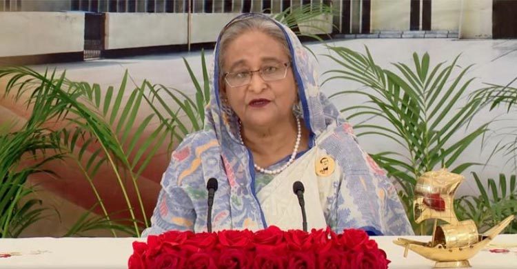 সুখী সমৃদ্ধ ও শান্তিপূর্ণ দেশ গড়তে প্রধানমন্ত্রীর আহ্বান