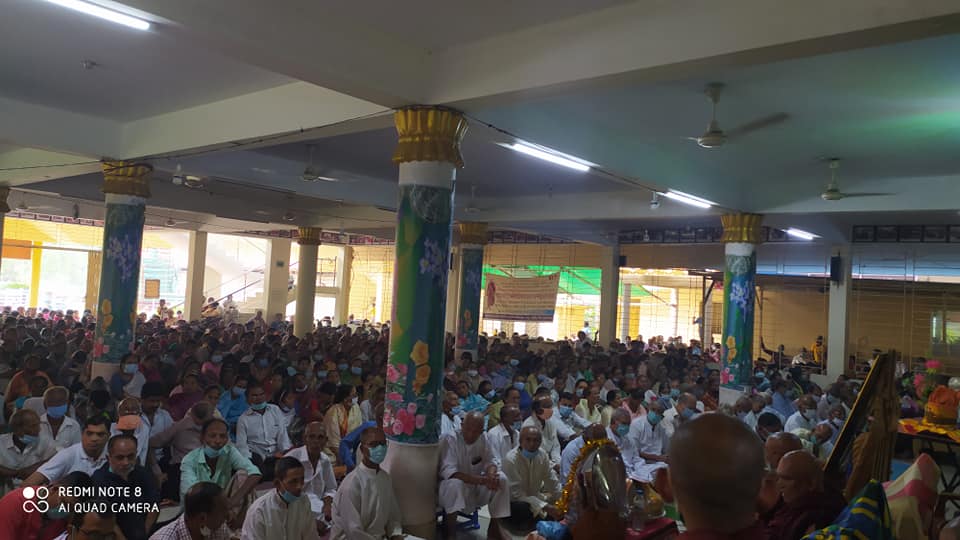 বিশ্বশান্তি কামনায় রামু কেন্দ্রীয় সীমা মহাবিহারে ‘কঠিন চীবর দান’ উৎসব সম্পন্ন