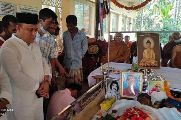 রামুর লোকসংগীত শিল্পী শাক্যমিত্র বড়ুয়ার মৃত্যুতে এমপি কমল’র শোক প্রকাশ