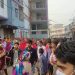 গাজীপুরে শ্রমিক মারধরের ঘটনায় বিক্ষোভ