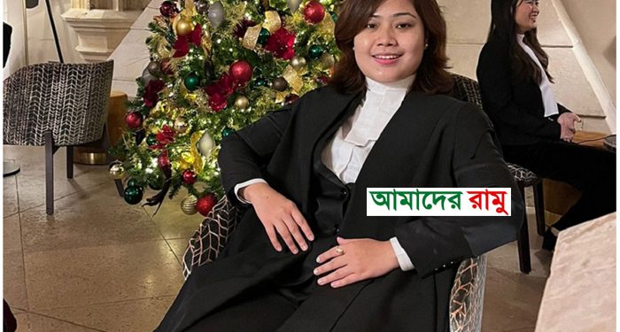 পাহাড়ে প্রথম নারী ব্যারিস্টার