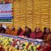 লামায় সুষেন বড়ুয়ার বাড়িতে সংঘদান ও অষ্টপরিষ্কার দান অনুষ্ঠিত