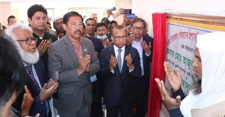লামায় বিভিন্ন উন্নয়ন প্রকল্পের উদ্বোধন