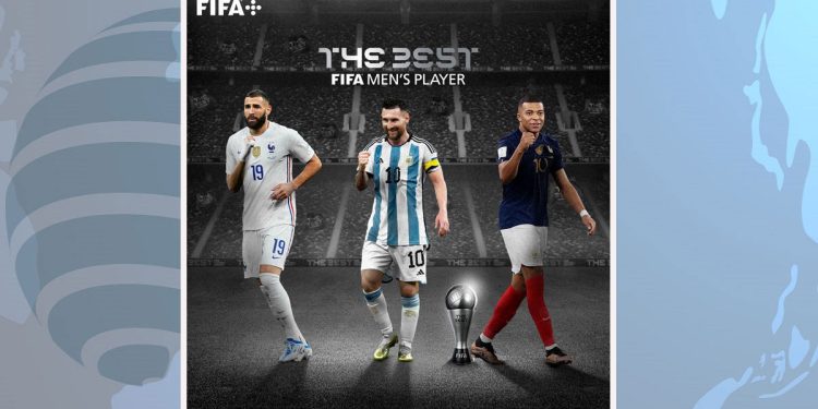 বর্ষসেরার সংক্ষিপ্ত তালিকায় মেসি-এমবাপে-বেনজেমা