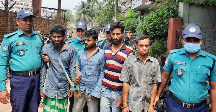 গাজীপুরে খুন-ডাকাতির ঘটনায় গ্রেফতার ৫