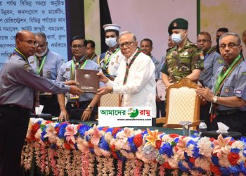 বাংলাদেশ স্কাউটস-এর দ্বিতীয় সর্বোচ্চ পদক ‘রৌপ্য ইলিশ’ পেলেন শিক্ষক আবু নছর মো. আজগর হোছাইন