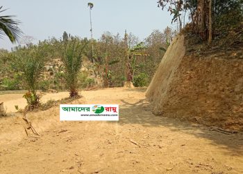 লামায় পাহাড় কেটে ঝিরি ভরাট!