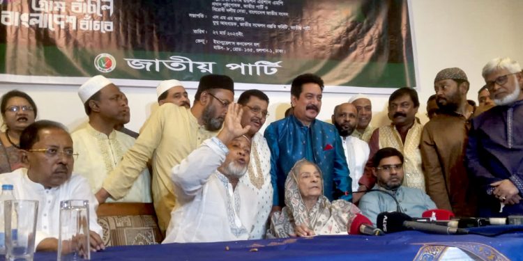 জাতীয় পার্টি নির্বাচনে অংশ নেবে : রওশন