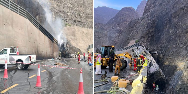 সৌদিতে সড়ক দুর্ঘটনায় ২০ ওমরাহ যাত্রী নিহত