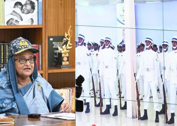 কক্সবাজারে সাবমেরিন ঘাঁটি উদ্বোধন করলেন প্রধানমন্ত্রী