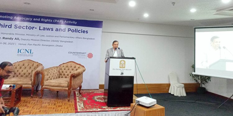 বাক স্বাধীনতা হরণের জন্য আইসিটি আইন করা হয়নি : আইনমন্ত্রী