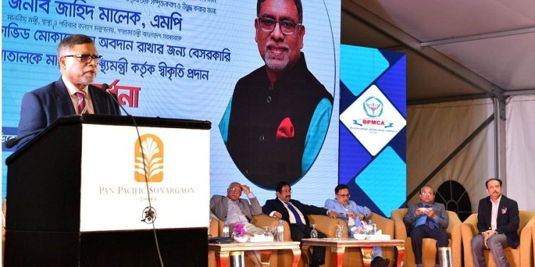 সরকারি হাসপাতালে বছরে ২৪ কোটি মানুষ চিকিৎসা নেয়: স্বাস্থ্যমন্ত্রী