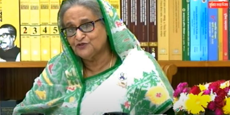 মডেল মসজিদ উদ্বোধন করলেন প্রধানমন্ত্রী