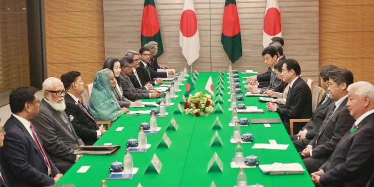 ঢাকা ও টোকিওর মধ্যে কয়েকটি সমঝোতা স্মারক সই