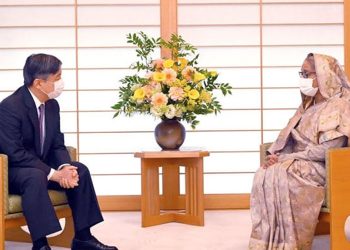 জাপানের সম্রাট নারুহিতোর সঙ্গে দেখা করেছেন প্রধানমন্ত্রী