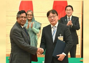 মেট্রোরেল-সাইবার নিরাপত্তাসহ ঢাকা-টোকিও ৮ চুক্তি