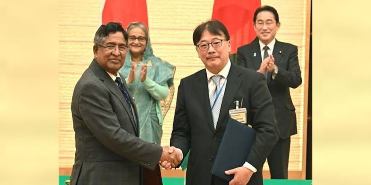 মেট্রোরেল-সাইবার নিরাপত্তাসহ ঢাকা-টোকিও ৮ চুক্তি