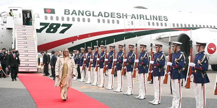 প্রধানমন্ত্রী এখন জাপানে