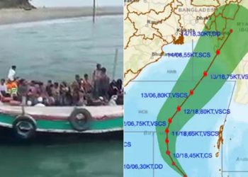 আসছে মোখা, সেন্টমার্টিন ছাড়তে শুরু করেছে মানুষ