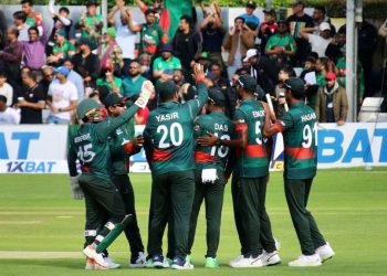 মুস্তাফিজ-হাসানের তোপে বাংলাদেশের সিরিজ জয়