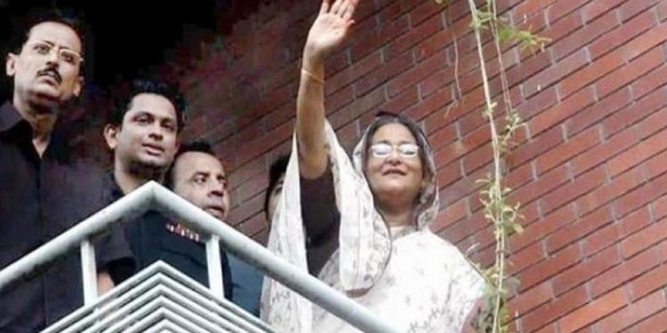 গণতন্ত্র পুনরুদ্ধারে শেখ হাসিনার দেশে ফেরার দিন আজ