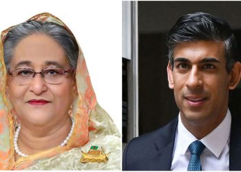 লন্ডনে শেখ হাসিনা-ঋষি সুনাক দ্বিপক্ষীয় বৈঠক