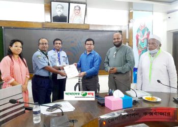 বাংলাদেশ স্কাউটসের লং সার্ভিস অ্যাওয়ার্ড পেলেন রামুর সুকুমার বড়ুয়া