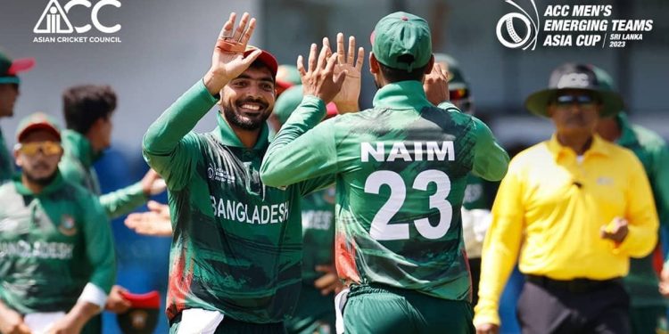 আফগানিস্তানকে হারিয়ে সেমিতে বাংলাদেশ