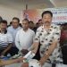 লামায় বন্যার্তদের মাঝে ত্রাণ ও নগদ অর্থ বিতরণ করলেন ; মন্ত্রী বীর বাহাদুর এমপি