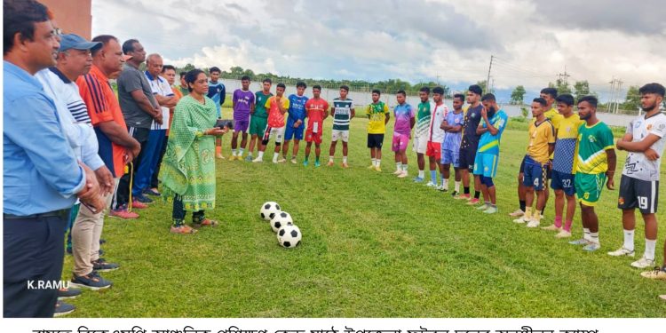 খেলাধুলার সাথে যারা থাকে, তারা কখনও বিপথে যায় না: ইউএনও ফাহমিদা মুস্তফা