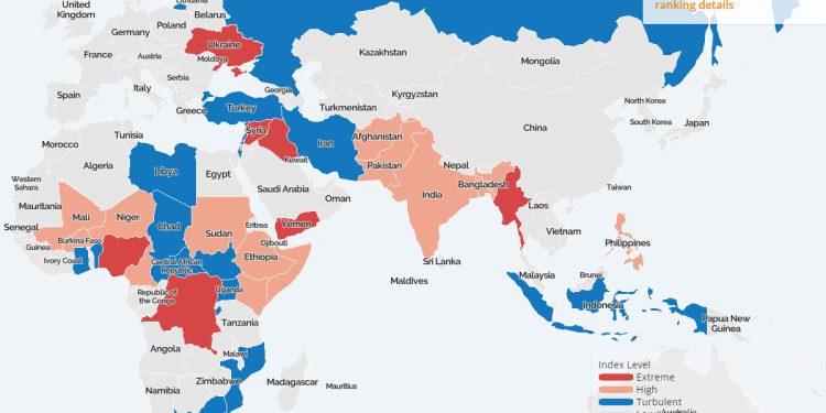 বিশ্বে সহিংসতাপ্রবণ দেশের তালিকায় বাংলাদেশ ২২তম