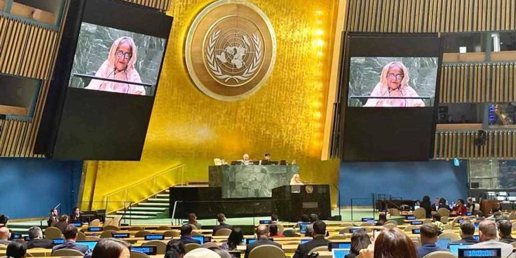 মানবাধিকার রক্ষার নামে রাজনৈতিক চাপ চাই না : প্রধানমন্ত্রী