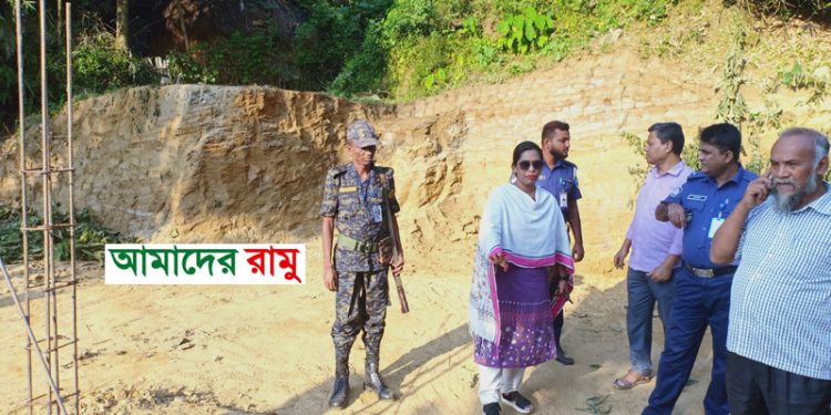 রামুতে পাহাড় কেটে পোল্ট্রি খামার নির্মাণ: ভ্রাম্যমান আদালতের অভিযান