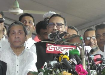 বিএনপির সঙ্গে কোনো আপস হবে না : ওবায়দুল কাদের